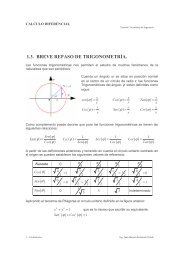 Repaso de Trigonometría.