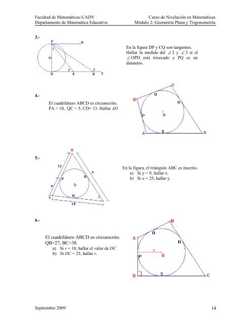 Geometría y Trigonometría - Facultad de Matemáticas