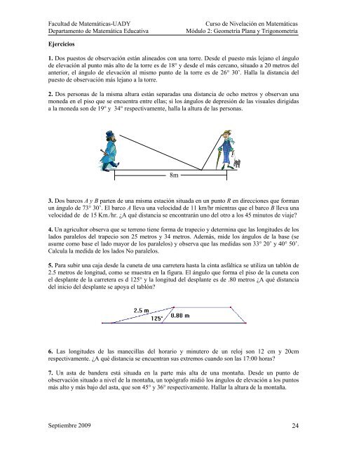 Geometría y Trigonometría - Facultad de Matemáticas