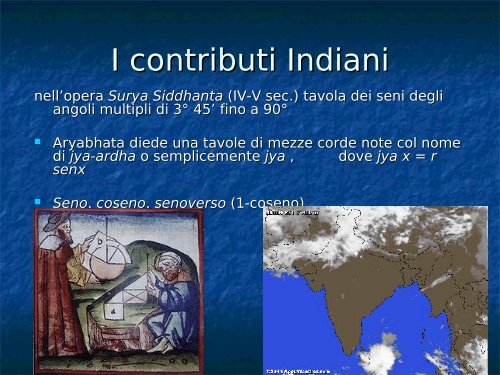 Piccola storia della trigonometria - Dipartimento di Matematica "U ...