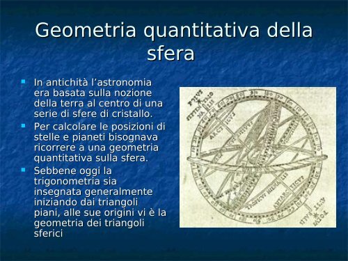 Piccola storia della trigonometria - Dipartimento di Matematica "U ...