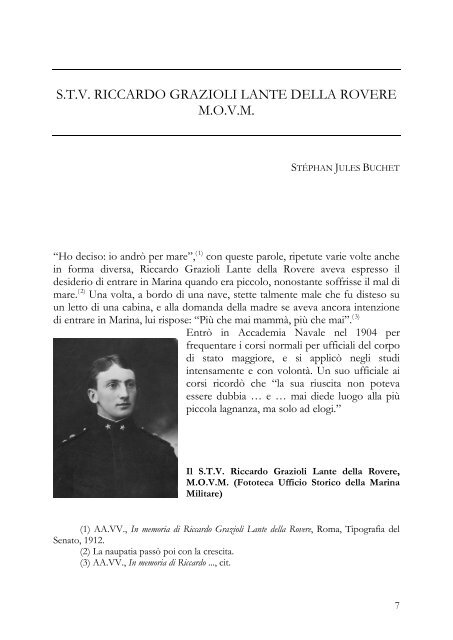 stv riccardo grazioli lante della rovere movm - Marina Militare