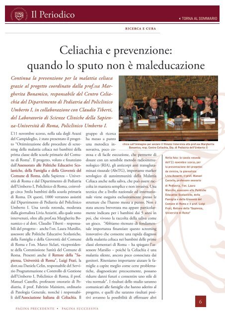 Il Periodico - Policlinico Umberto I