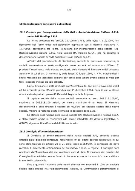 Delibera n. 93/2008 Relazione - Corte dei Conti