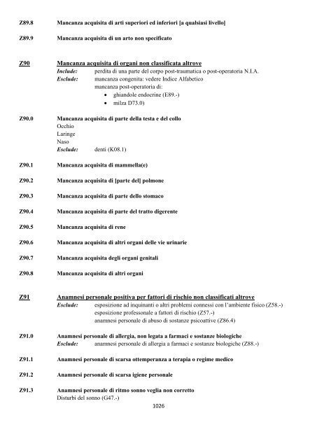 Classificazione Statistica Internazionale delle Malattie e dei ...