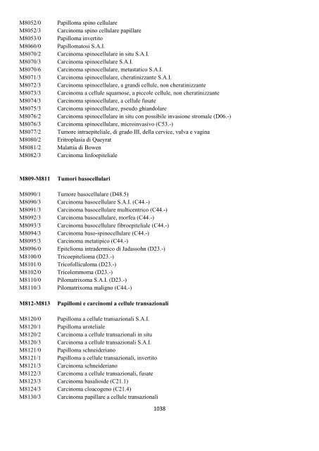 Classificazione Statistica Internazionale delle Malattie e dei ...