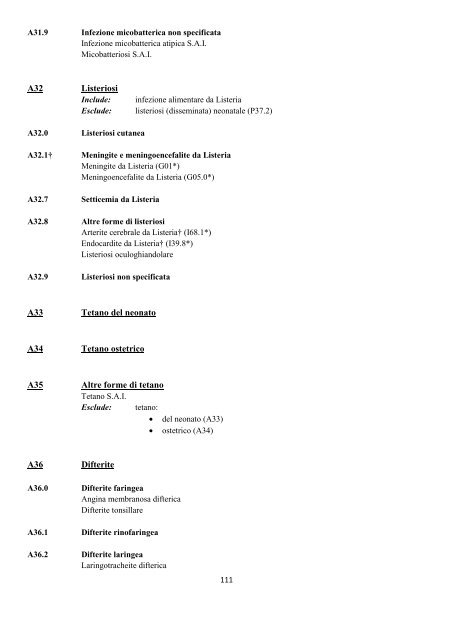 Classificazione Statistica Internazionale delle Malattie e dei ...