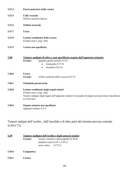 Classificazione Statistica Internazionale delle Malattie e dei ...