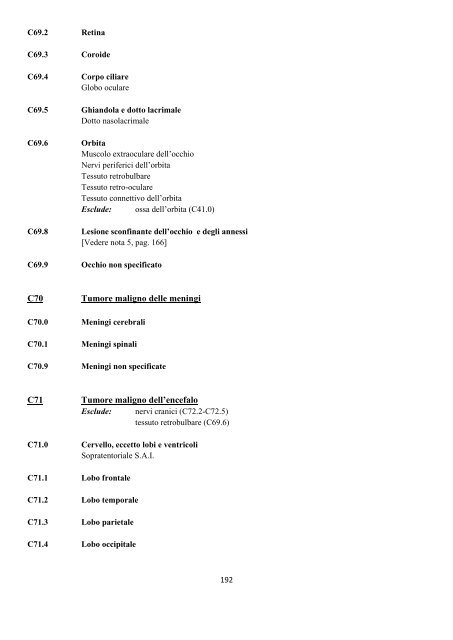 Classificazione Statistica Internazionale delle Malattie e dei ...