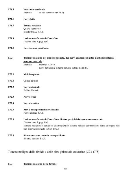 Classificazione Statistica Internazionale delle Malattie e dei ...