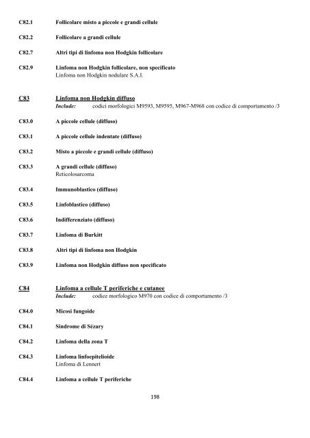 Classificazione Statistica Internazionale delle Malattie e dei ...