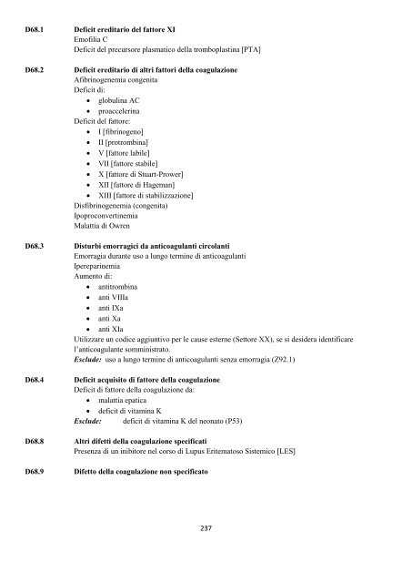 Classificazione Statistica Internazionale delle Malattie e dei ...