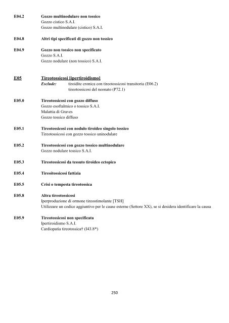 Classificazione Statistica Internazionale delle Malattie e dei ...