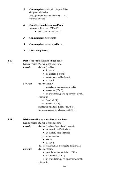 Classificazione Statistica Internazionale delle Malattie e dei ...