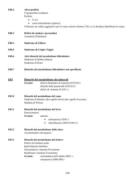 Classificazione Statistica Internazionale delle Malattie e dei ...