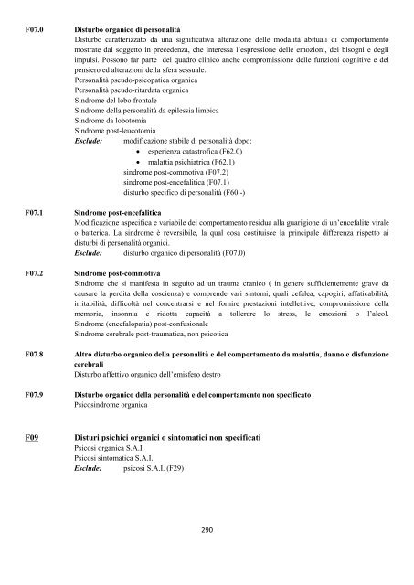 Classificazione Statistica Internazionale delle Malattie e dei ...