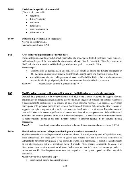 Classificazione Statistica Internazionale delle Malattie e dei ...