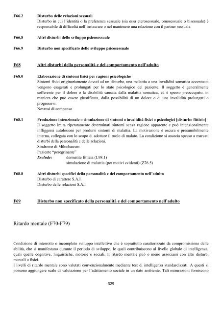 Classificazione Statistica Internazionale delle Malattie e dei ...