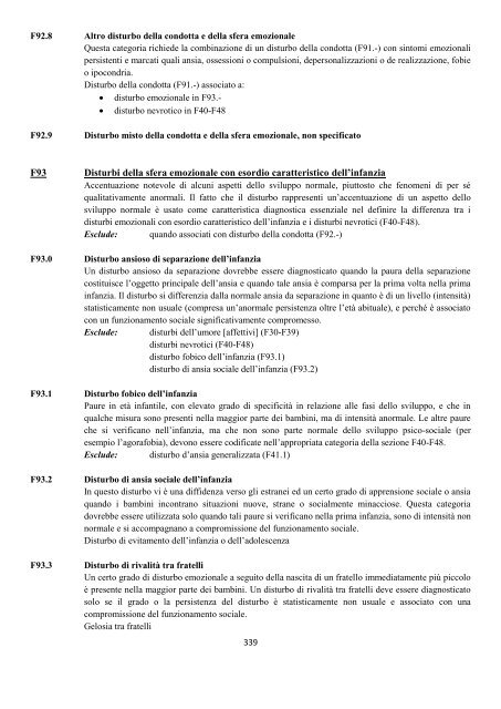 Classificazione Statistica Internazionale delle Malattie e dei ...