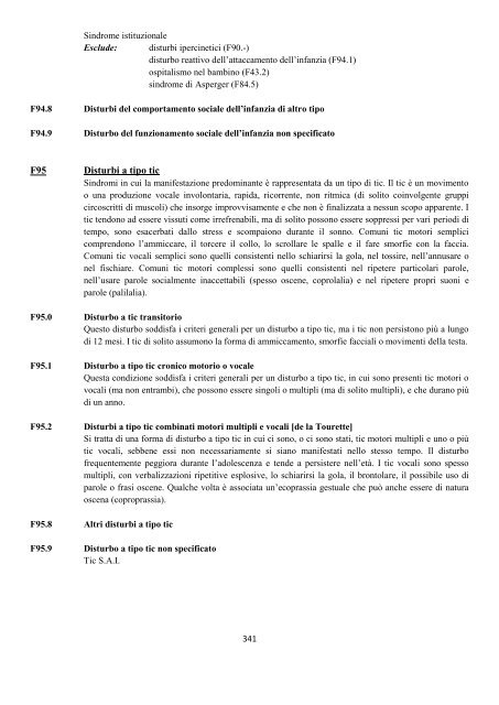 Classificazione Statistica Internazionale delle Malattie e dei ...