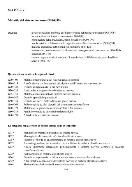 Classificazione Statistica Internazionale delle Malattie e dei ...