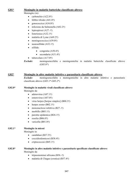 Classificazione Statistica Internazionale delle Malattie e dei ...