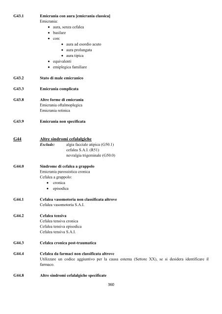 Classificazione Statistica Internazionale delle Malattie e dei ...