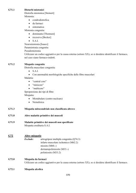 Classificazione Statistica Internazionale delle Malattie e dei ...