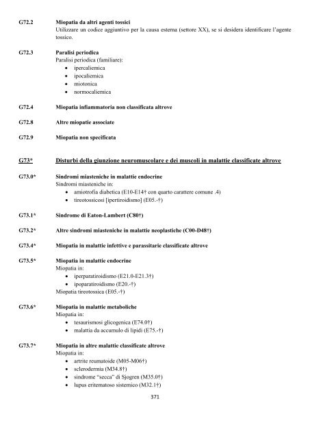 Classificazione Statistica Internazionale delle Malattie e dei ...