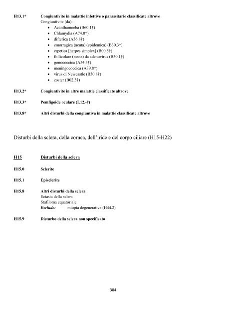 Classificazione Statistica Internazionale delle Malattie e dei ...