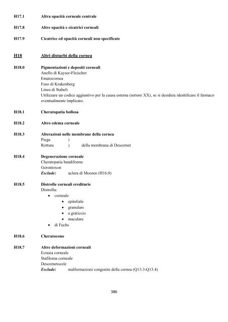 Classificazione Statistica Internazionale delle Malattie e dei ...