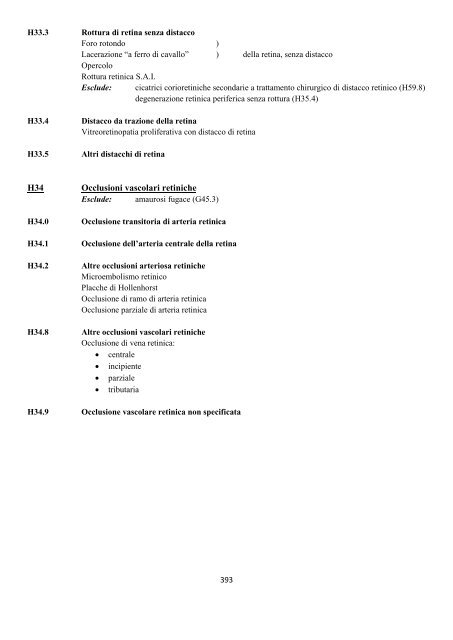 Classificazione Statistica Internazionale delle Malattie e dei ...