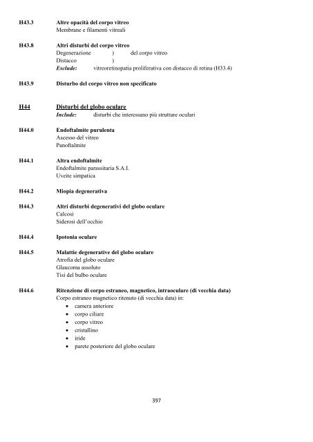 Classificazione Statistica Internazionale delle Malattie e dei ...