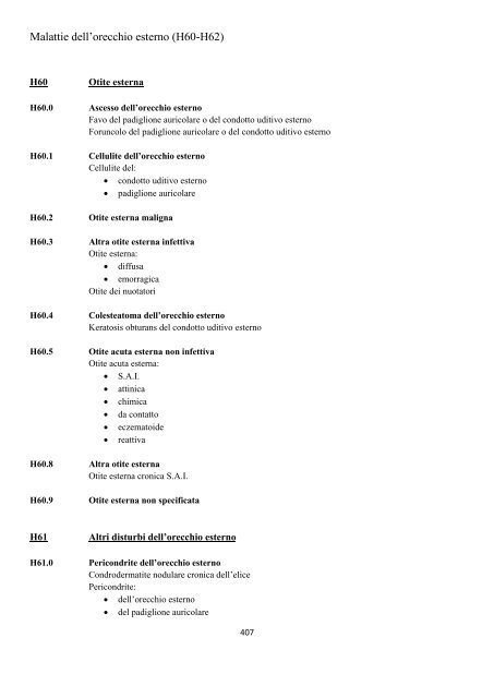 Classificazione Statistica Internazionale delle Malattie e dei ...