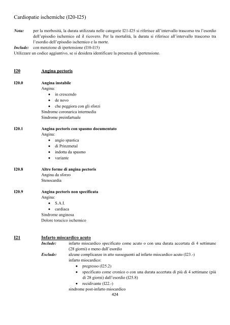 Classificazione Statistica Internazionale delle Malattie e dei ...