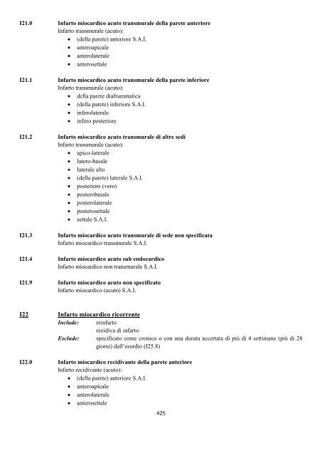 Classificazione Statistica Internazionale delle Malattie e dei ...