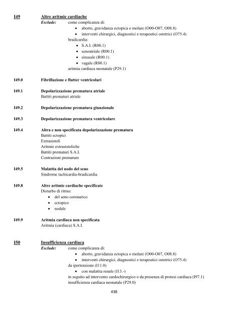 Classificazione Statistica Internazionale delle Malattie e dei ...