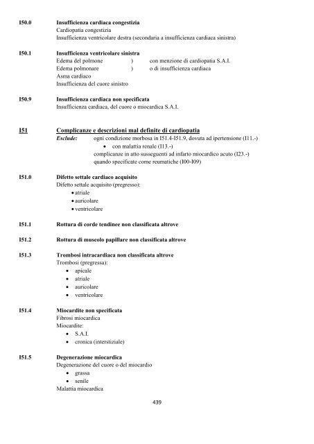 Classificazione Statistica Internazionale delle Malattie e dei ...