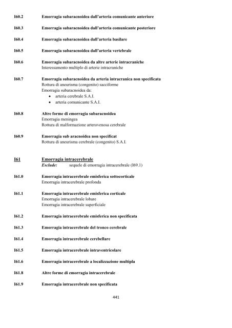 Classificazione Statistica Internazionale delle Malattie e dei ...