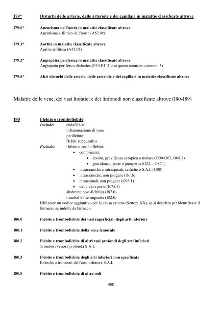 Classificazione Statistica Internazionale delle Malattie e dei ...