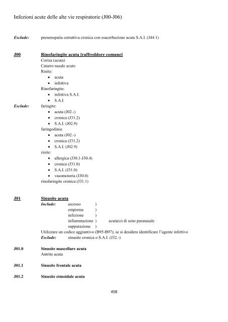 Classificazione Statistica Internazionale delle Malattie e dei ...