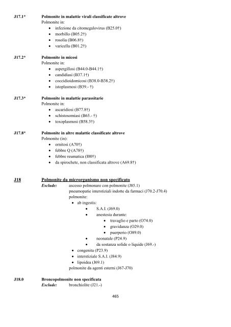 Classificazione Statistica Internazionale delle Malattie e dei ...