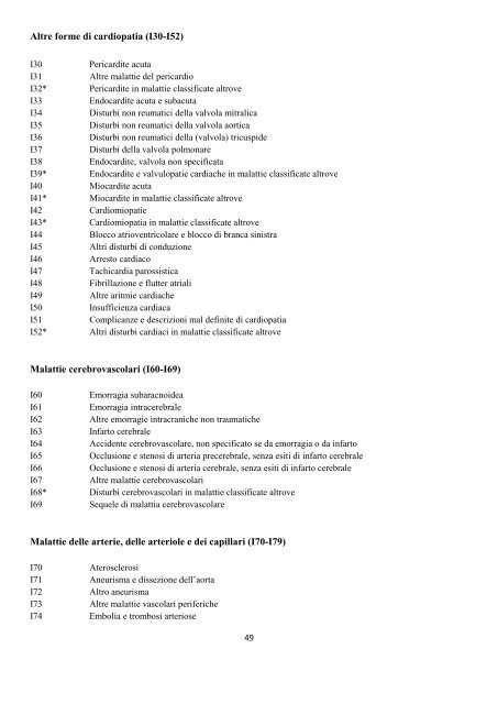 Classificazione Statistica Internazionale delle Malattie e dei ...