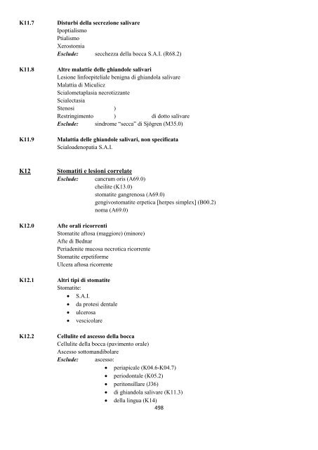 Classificazione Statistica Internazionale delle Malattie e dei ...