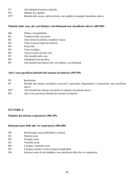 Classificazione Statistica Internazionale delle Malattie e dei ...