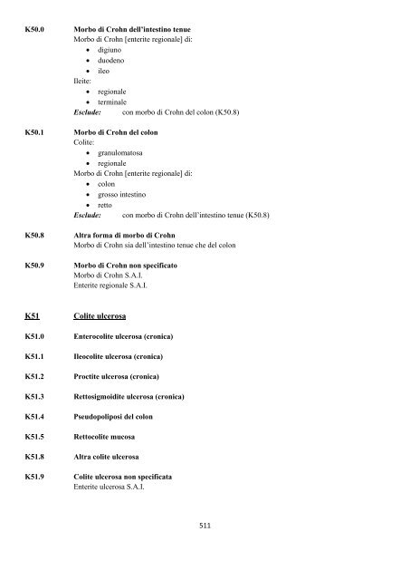 Classificazione Statistica Internazionale delle Malattie e dei ...