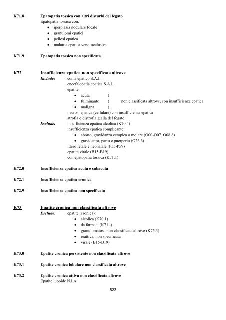 Classificazione Statistica Internazionale delle Malattie e dei ...