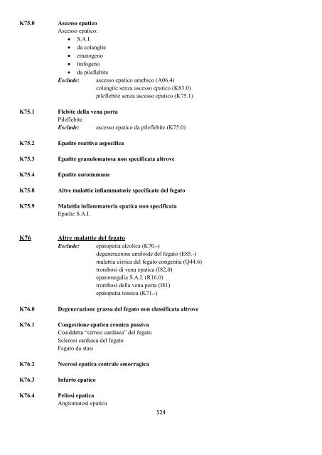 Classificazione Statistica Internazionale delle Malattie e dei ...