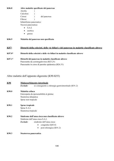 Classificazione Statistica Internazionale delle Malattie e dei ...