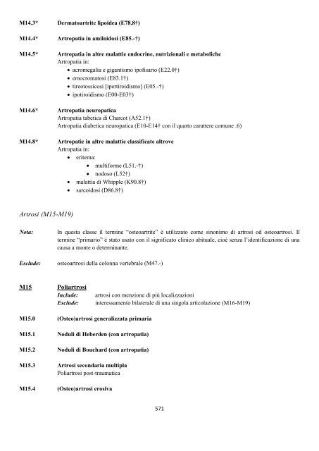 Classificazione Statistica Internazionale delle Malattie e dei ...